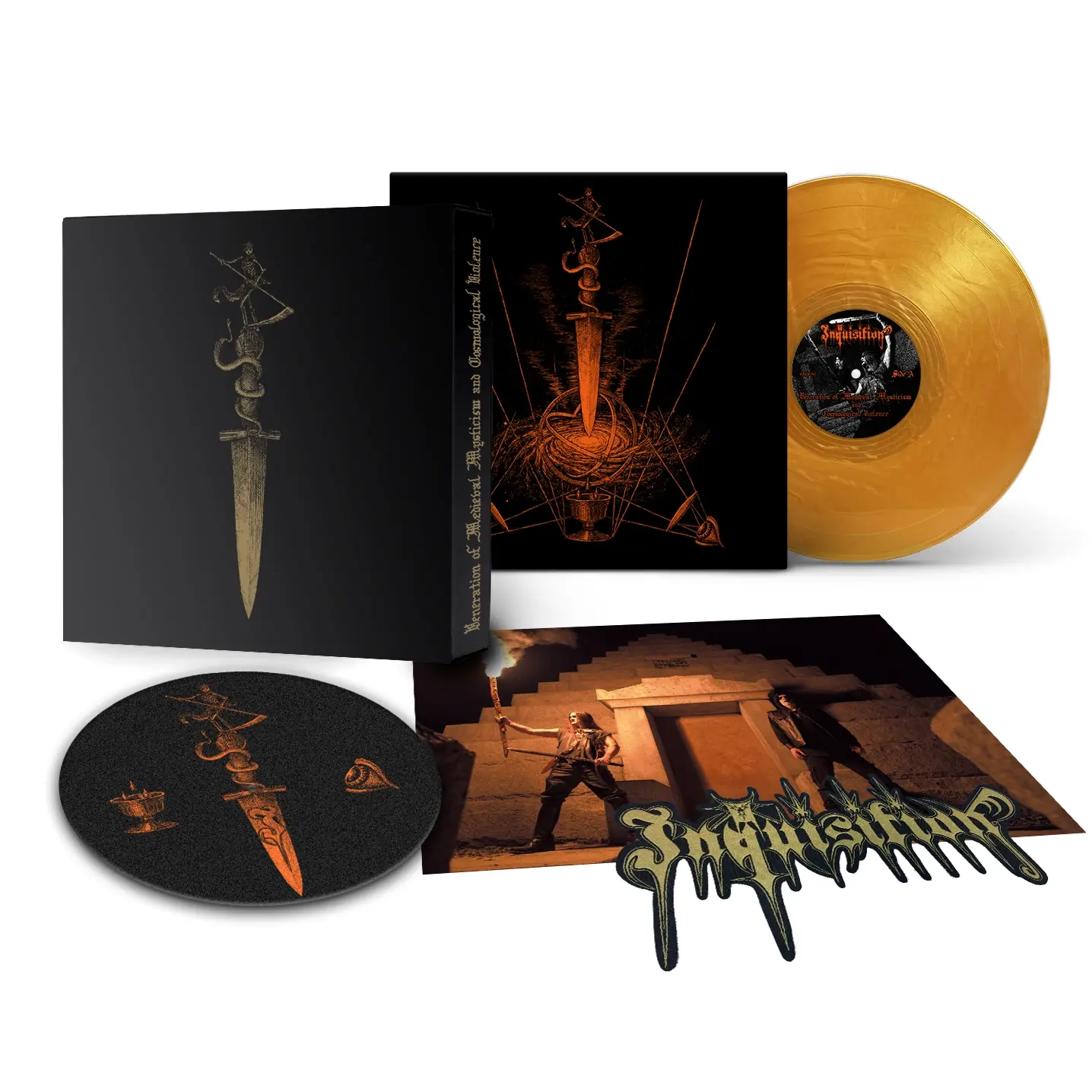 INQUISITION · Veneration of Medieval Mysticism and Cosmological Violence | LP BOXSET INQUISITION · Veneration of Medieval Mysticism and Cosmological Violence | LP BOXSET (Black Metal Vinyl)