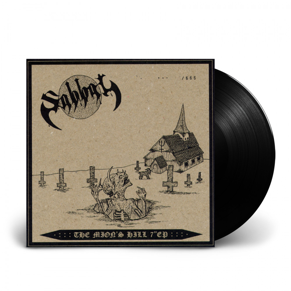 SABBAT - The Mion's Hill · BLACK 7" EP (Black Metal/Heavy Metal Vinyl)