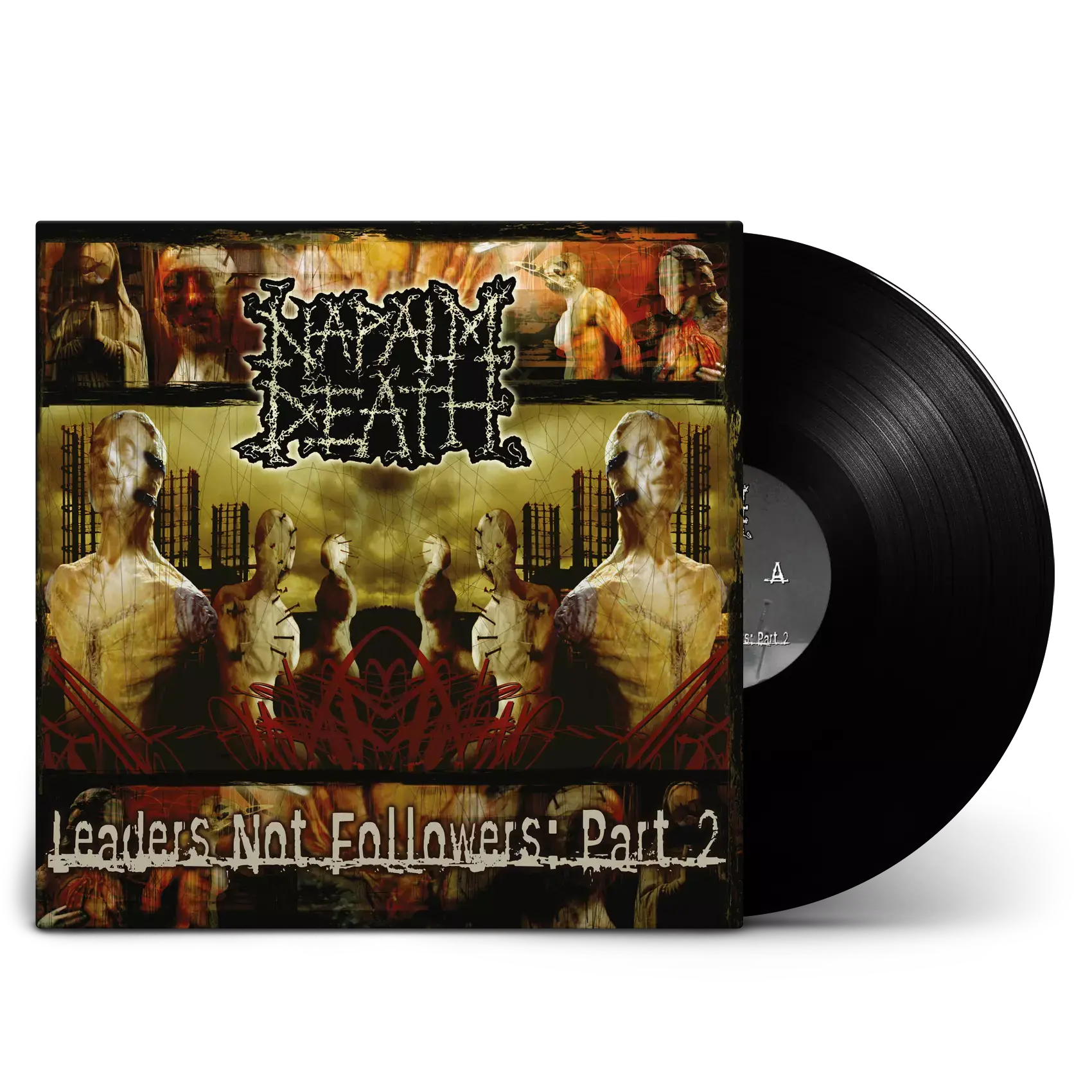 NAPALM DEATH - Leaders Not Followers: Part 2 · BLACK LP