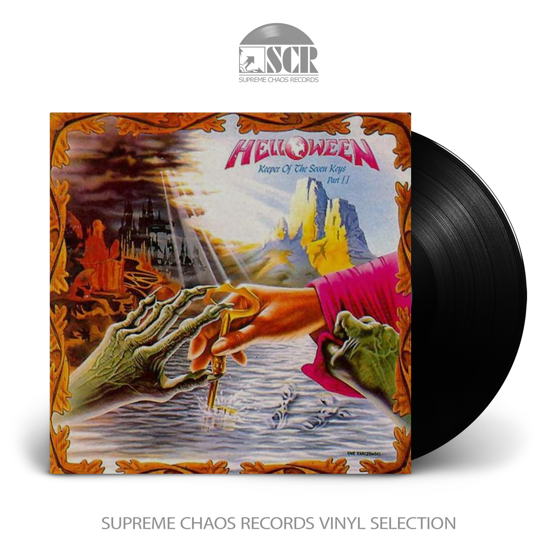 HELLOWEEN - Keeper Of The Seven Keys Part II · BLACK LP (Heavy Metal Vinyl)