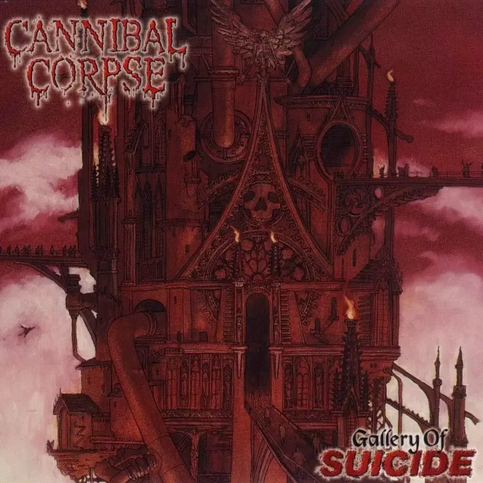 CANNIBAL CORPSE · Gallery Of Suicide | WHITE LP · Picture 1 CANNIBAL CORPSE · Gallery Of Suicide | WHITE LP (Death Metal Vinyl) · Picture 1