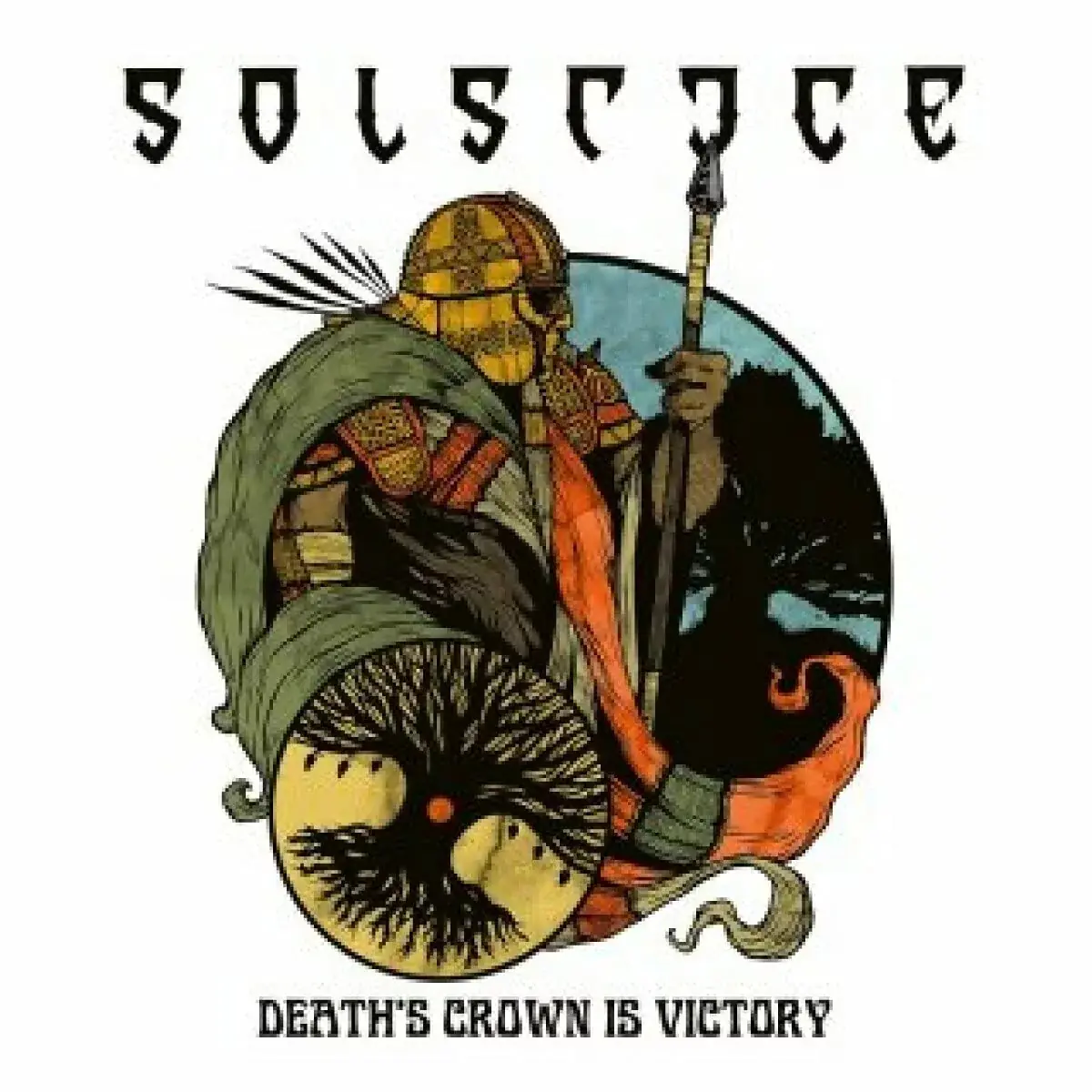 SOLSTICE · Death's Crown is Victory | ORANGE MLP · Picture 1 SOLSTICE · Death's Crown is Victory | ORANGE MLP (Doom Metal Vinyl) · Picture 1