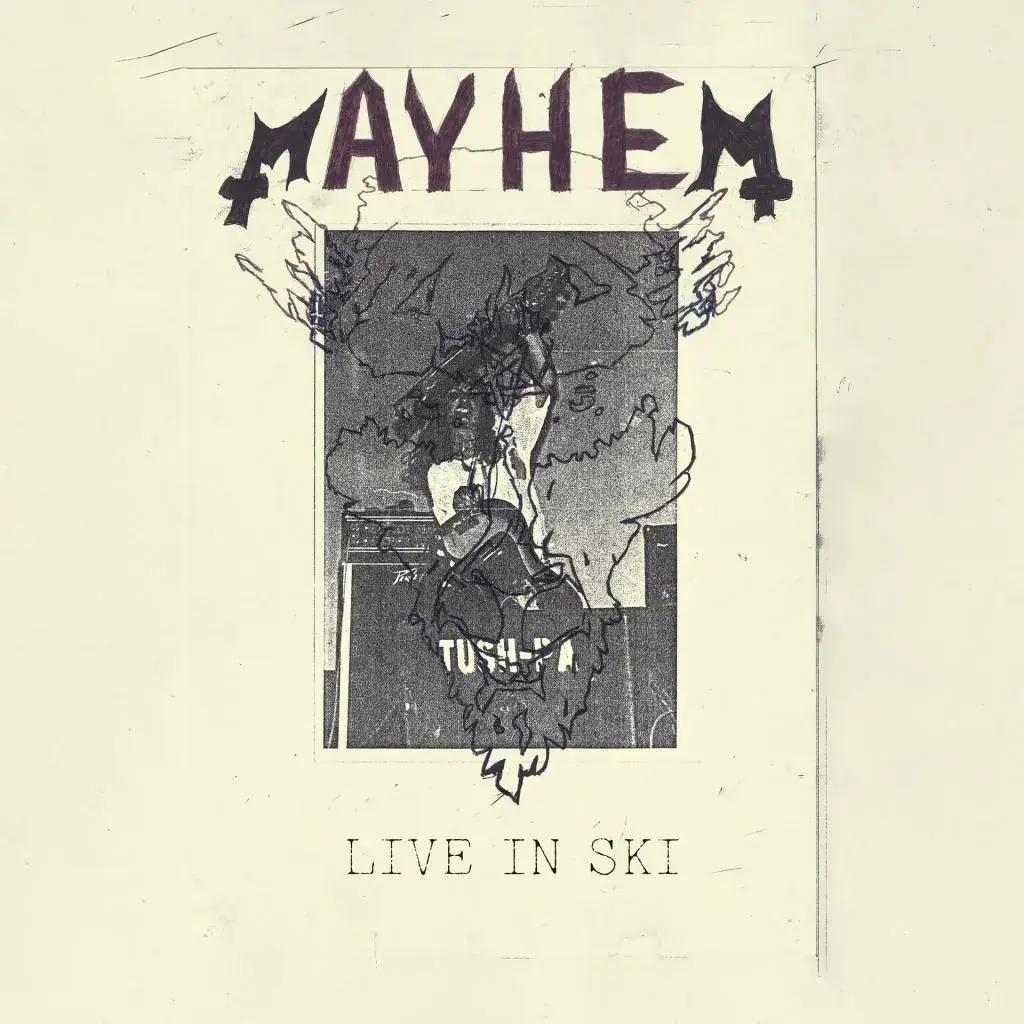 MAYHEM - Live in Ski · OXBLOOD LP · Picture 1 MAYHEM - Live in Ski · OXBLOOD LP (Black Metal Vinyl) · Picture 1