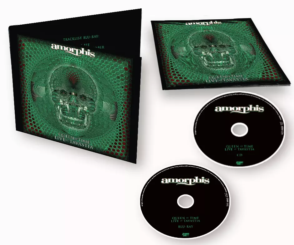 AMORPHIS · Queen Of Time - Live At Tavastia 2021 | CDBLURAY AMORPHIS · Queen Of Time - Live At Tavastia 2021 | CDBLURAY (Melodic Death Metal CDs)