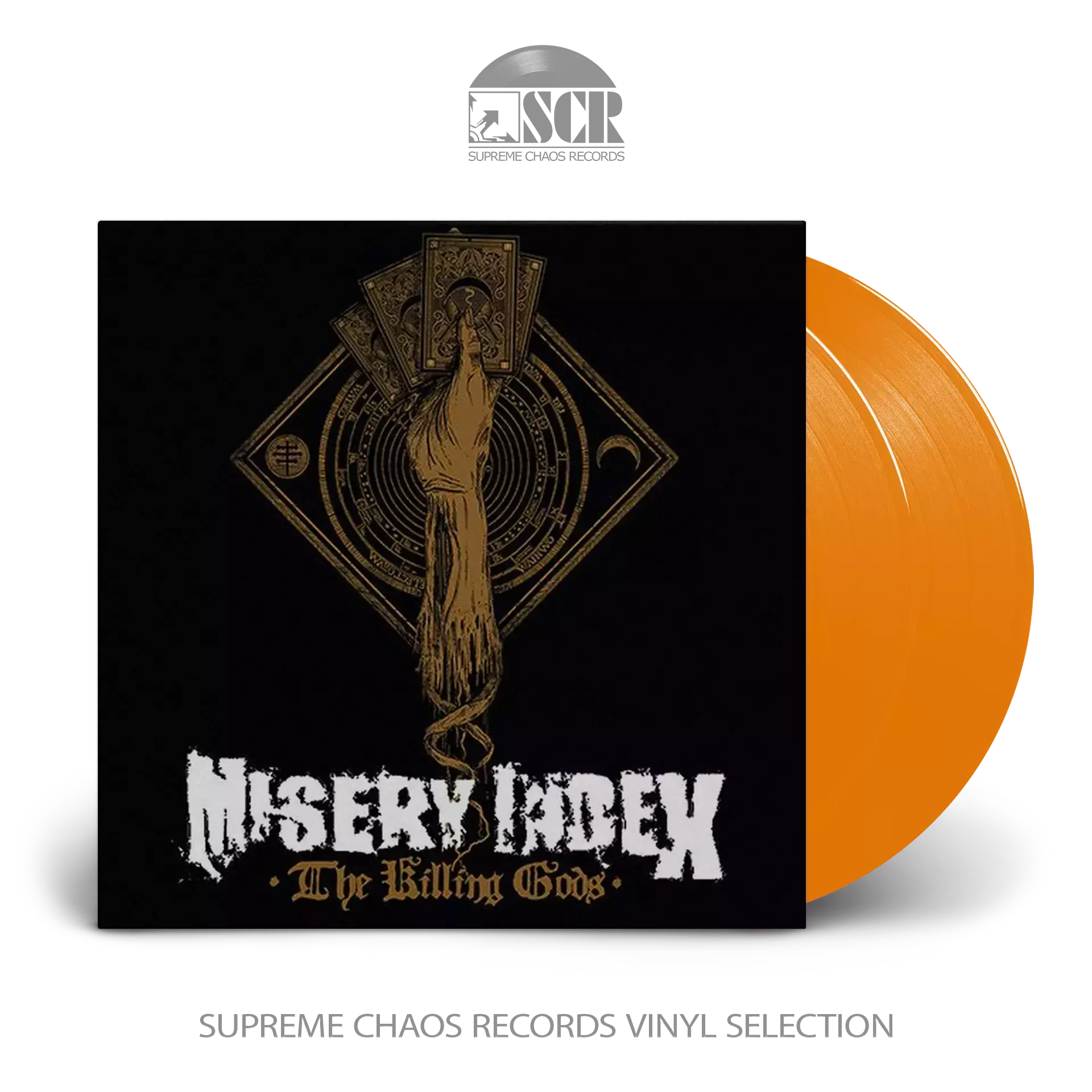 MISERY INDEX · The Killing Gods | CLEAR ORANGE DLP (Death Metal Vinyl)