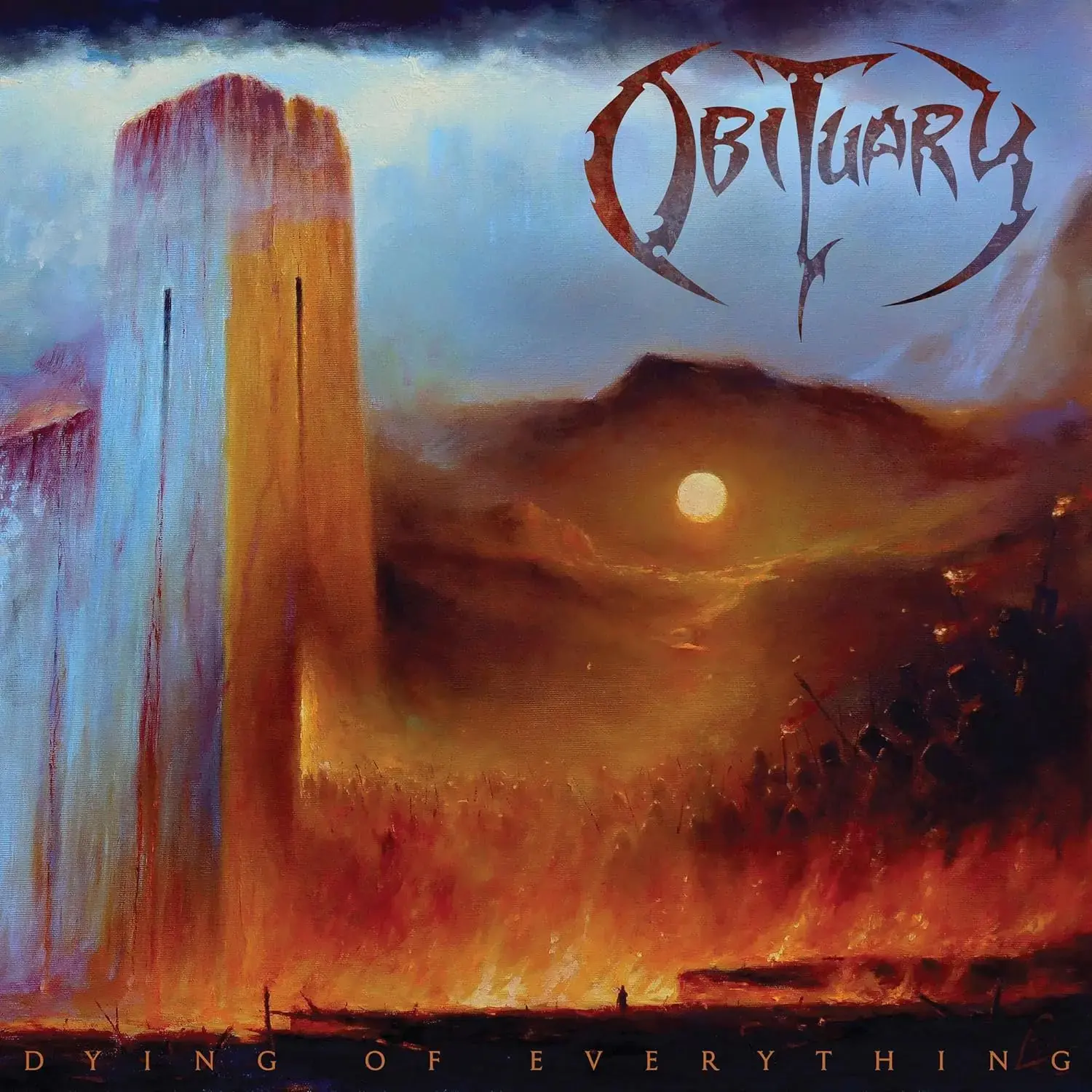 OBITUARY - Dying Of Everything · ORANGE KRUSH LP (Death Metal Vinyl) · Picture 1