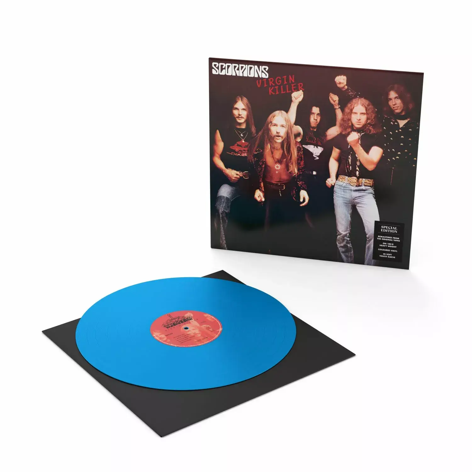 SCORPIONS · Virgin Killer | SKY BLUE LP SCORPIONS · Virgin Killer | SKY BLUE LP (Hard Rock Vinyl)