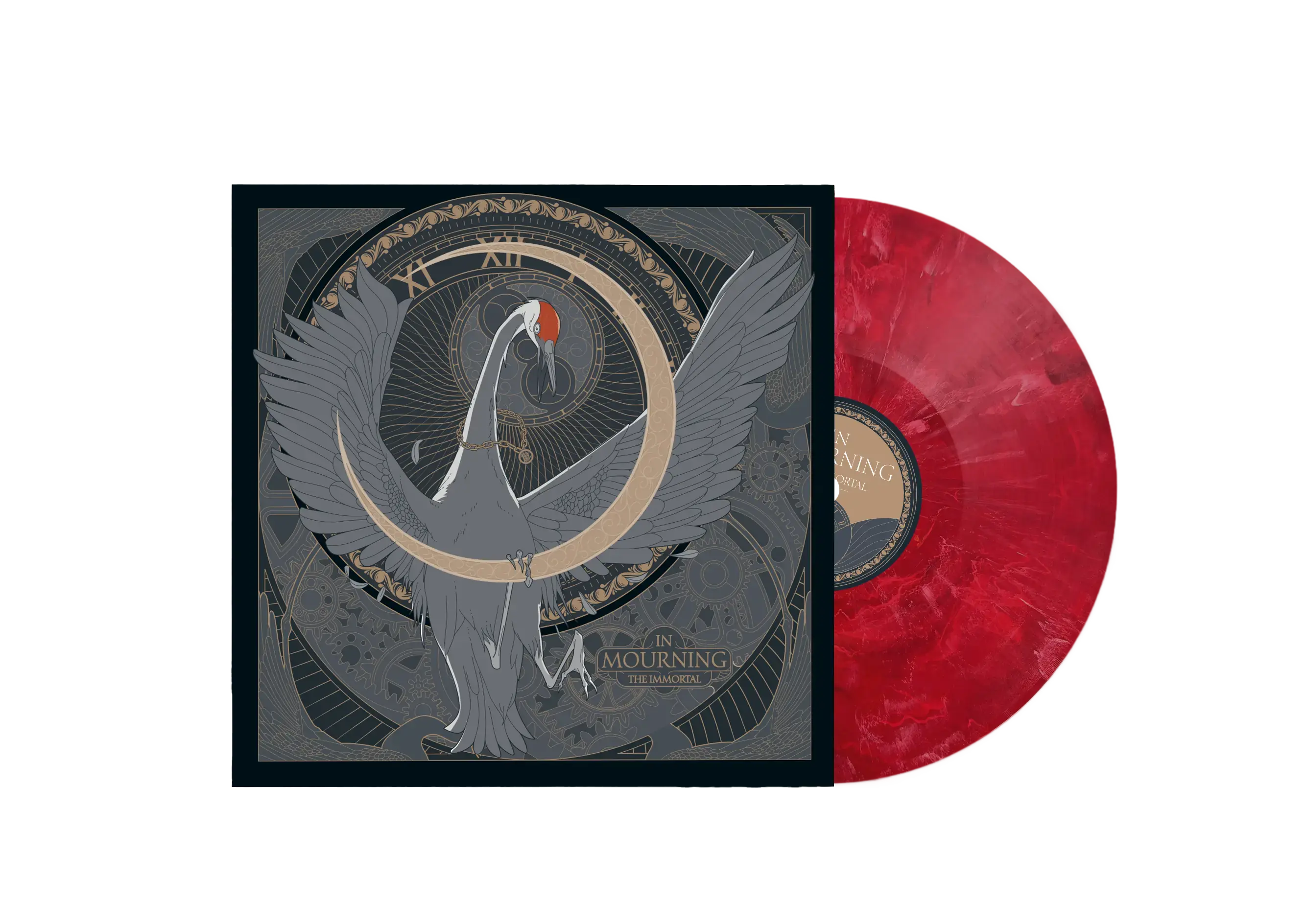 IN MOURNING - The Immortal Bundle · T-SHIRT + RED VINYL BUNDLE · Picture 3 IN MOURNING - The Immortal Bundle · T-SHIRT + RED VINYL BUNDLE (Melodic Death Metal/Progressive Metal/Doom Metal Vinyl) · Picture 3