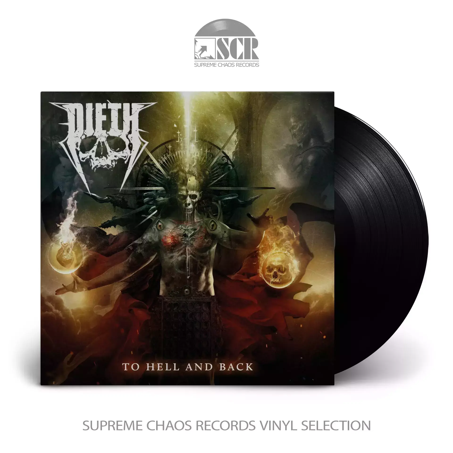 DIETH - To Hell And Back · BLACK LP