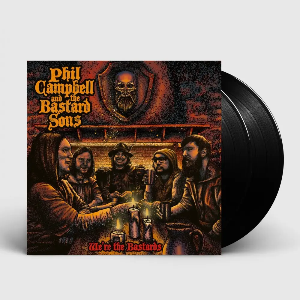 PHIL CAMPBELL AND THE BASTARD SONS - We're the bastards · BLACK DLP