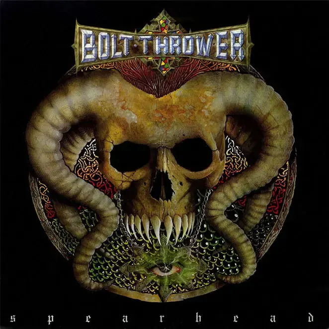 BOLT THROWER · Spearhead/Cenotaph | BLUE LP (Death Metal Vinyl) · Picture 1