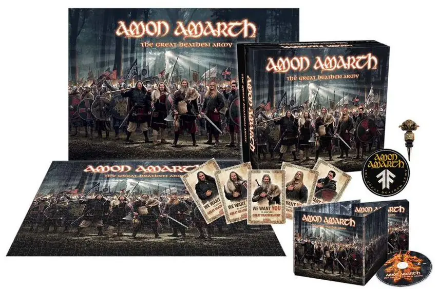 AMON AMARTH - The Great Heathen Army · CD BOX SET AMON AMARTH - The Great Heathen Army · CD BOX SET (Death Metal Vinyl)