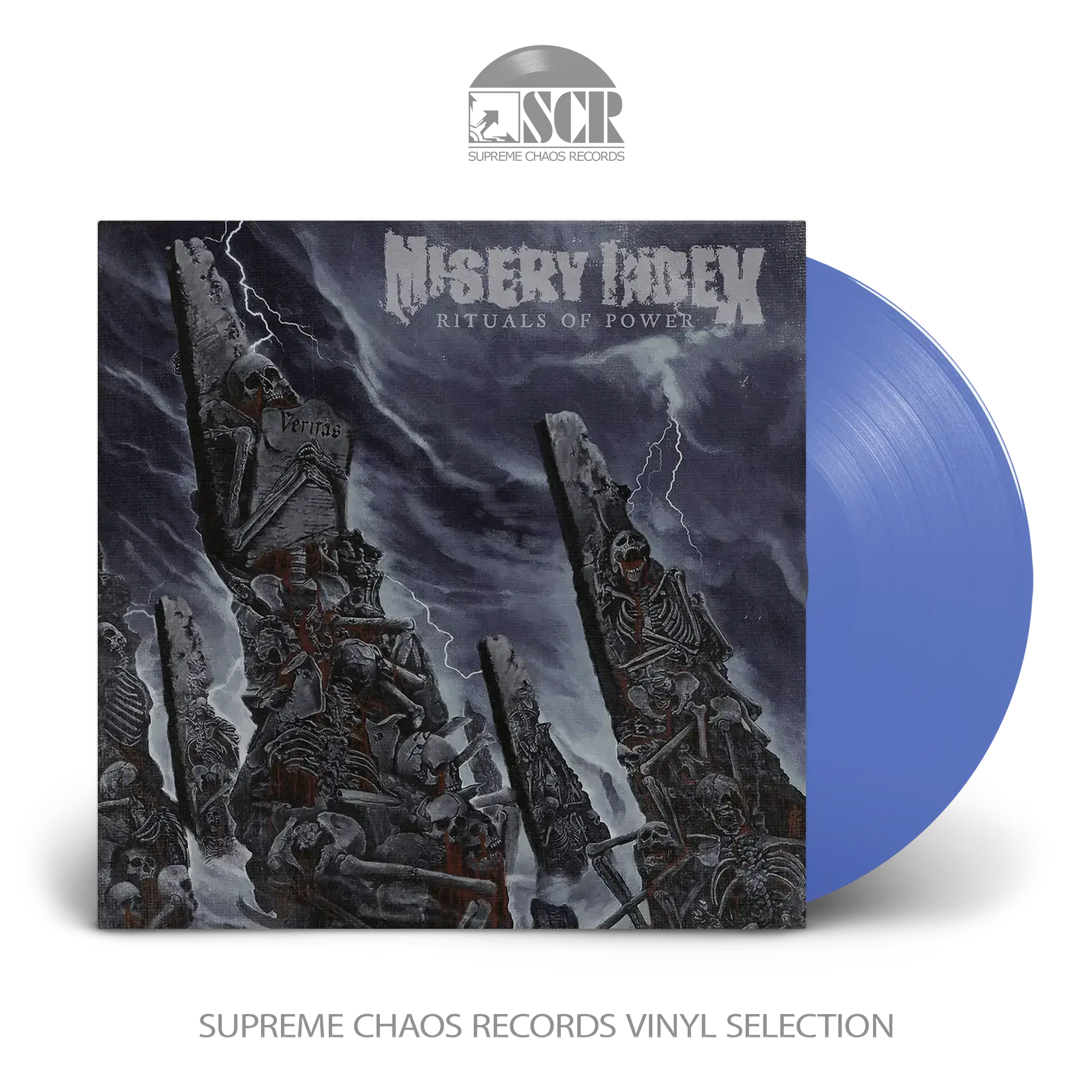 MISERY INDEX · Rituals Of Power | BLUE LP MISERY INDEX · Rituals Of Power | BLUE LP (Death Metal Vinyl)