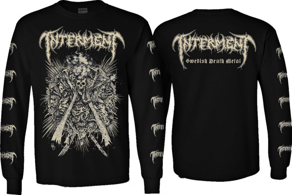 INTERMENT - Swedish Death Metal Longsleeve · LS-M (Death Metal Clothes)