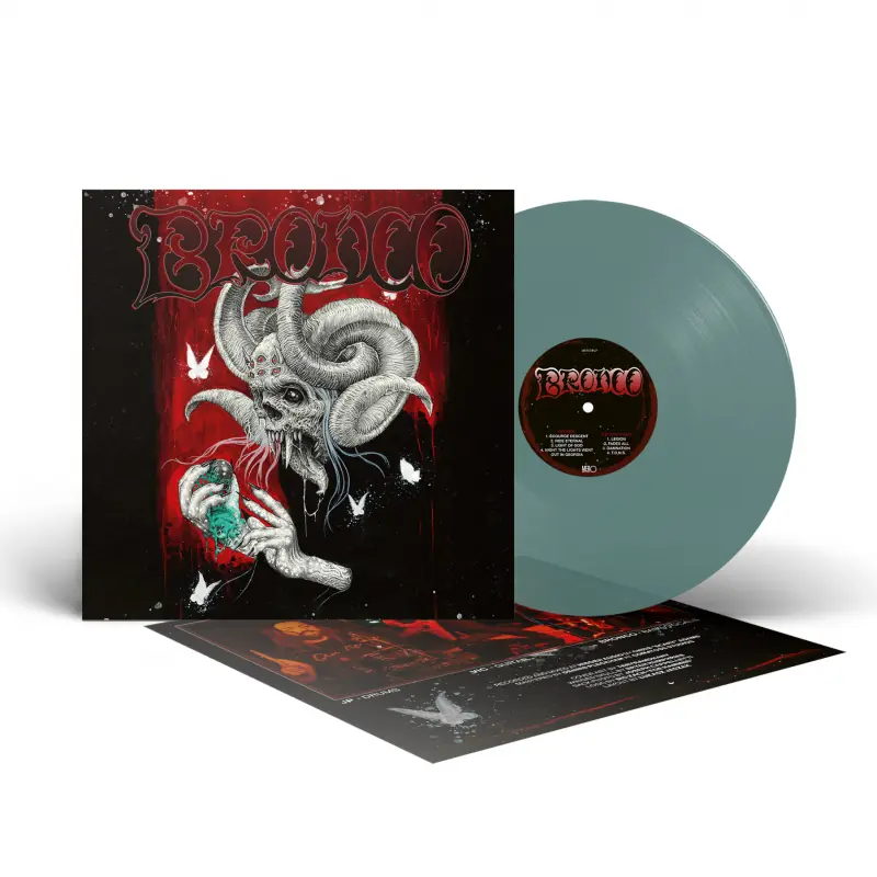 BRONCO · Bronco | PETROL GREEN LP BRONCO · Bronco | PETROL GREEN LP (Doom Metal Vinyl)