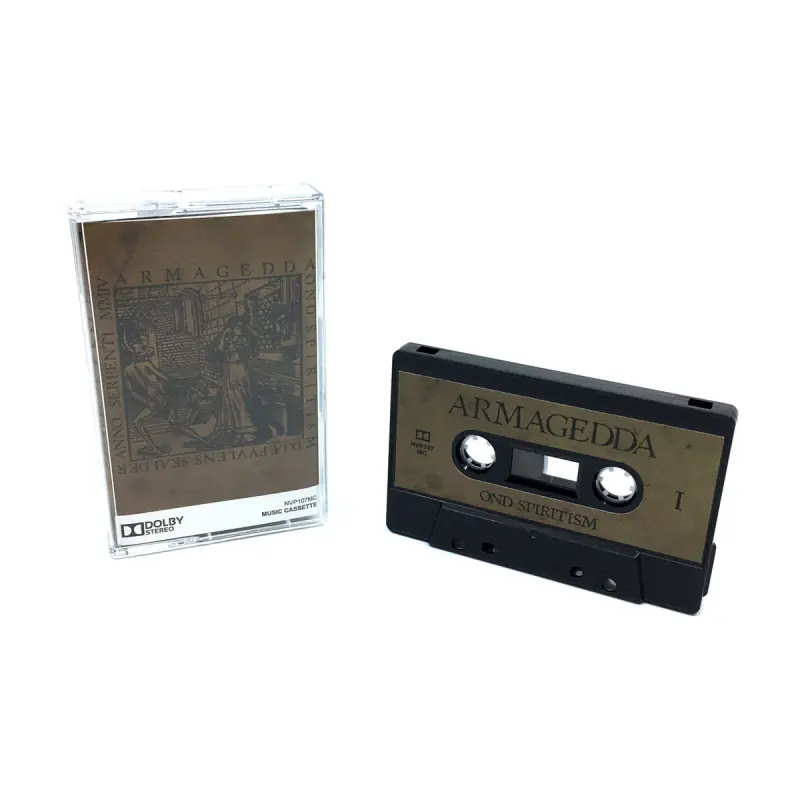ARMAGEDDA - Ond Spiritism · BLACK TAPE ARMAGEDDA - Ond Spiritism · BLACK TAPE (Black Metal Tapes)