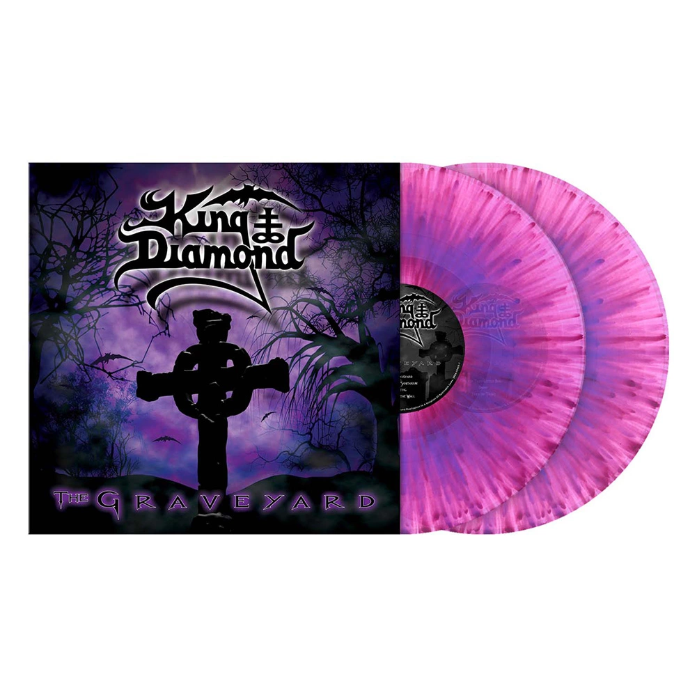 KING DIAMOND - The Graveyard [NEON PINK/PURPLE DLP]