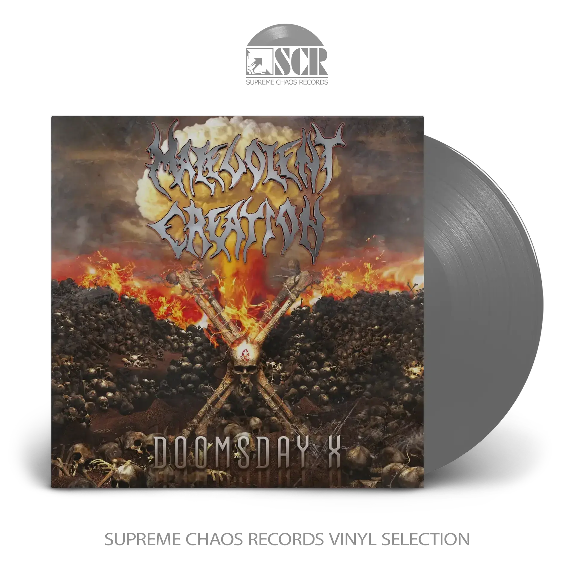 MALEVOLENT CREATION · Doomsday X | GREY LP MALEVOLENT CREATION · Doomsday X | GREY LP (Death Metal Vinyl)