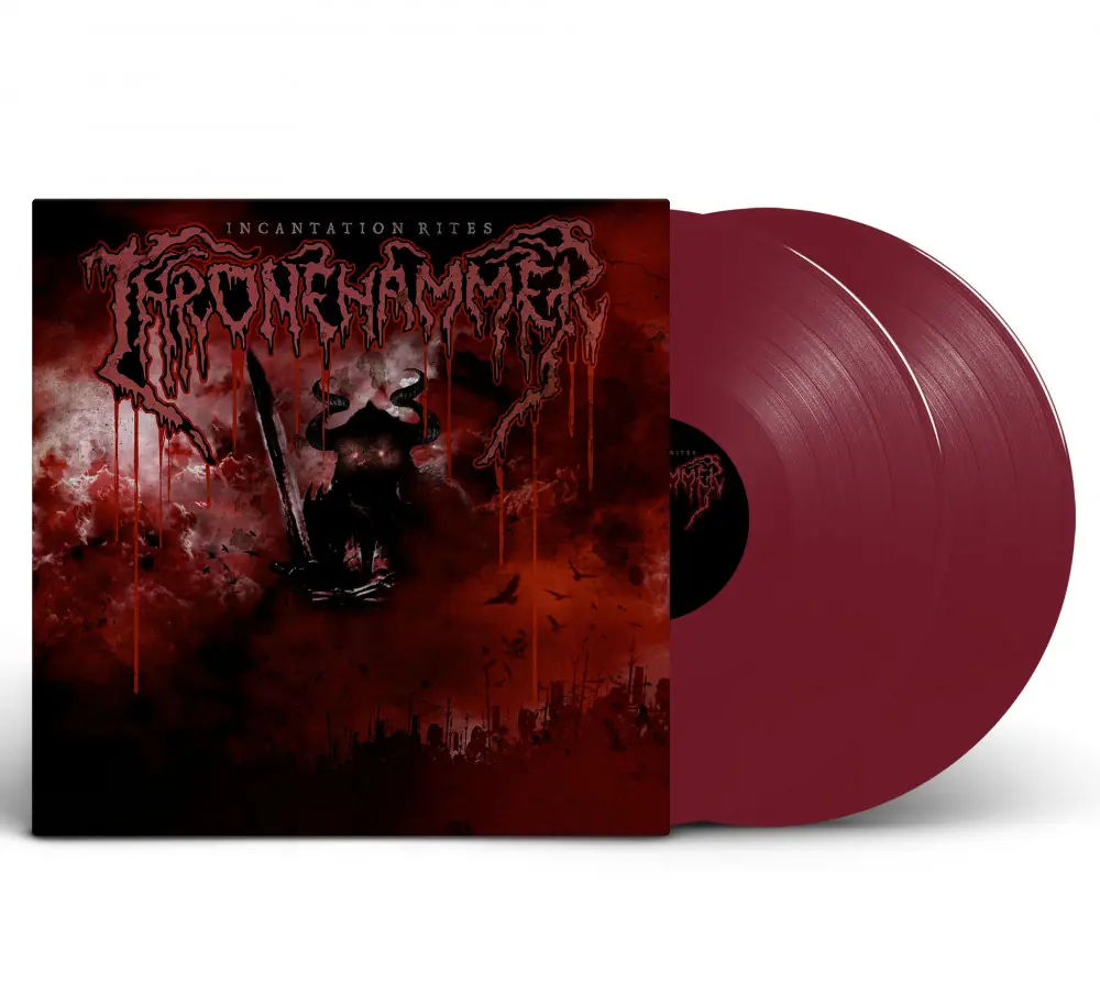 THRONEHAMMER - Incantation Rites · OXBLOOD 2LP (Doom Metal/Heavy Metal/Epic Metal/Death Metal Vinyl)