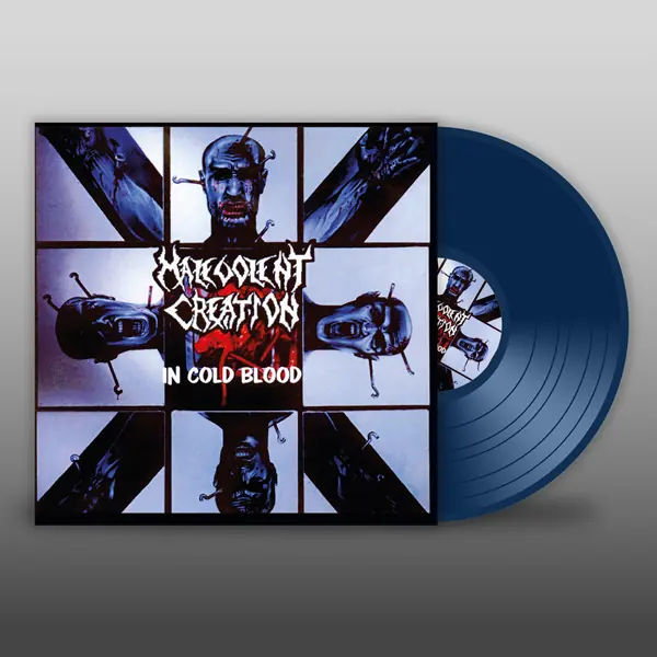 MALEVOLENT CREATION - In Cold Blood · TRANSPARENT BLUE LP