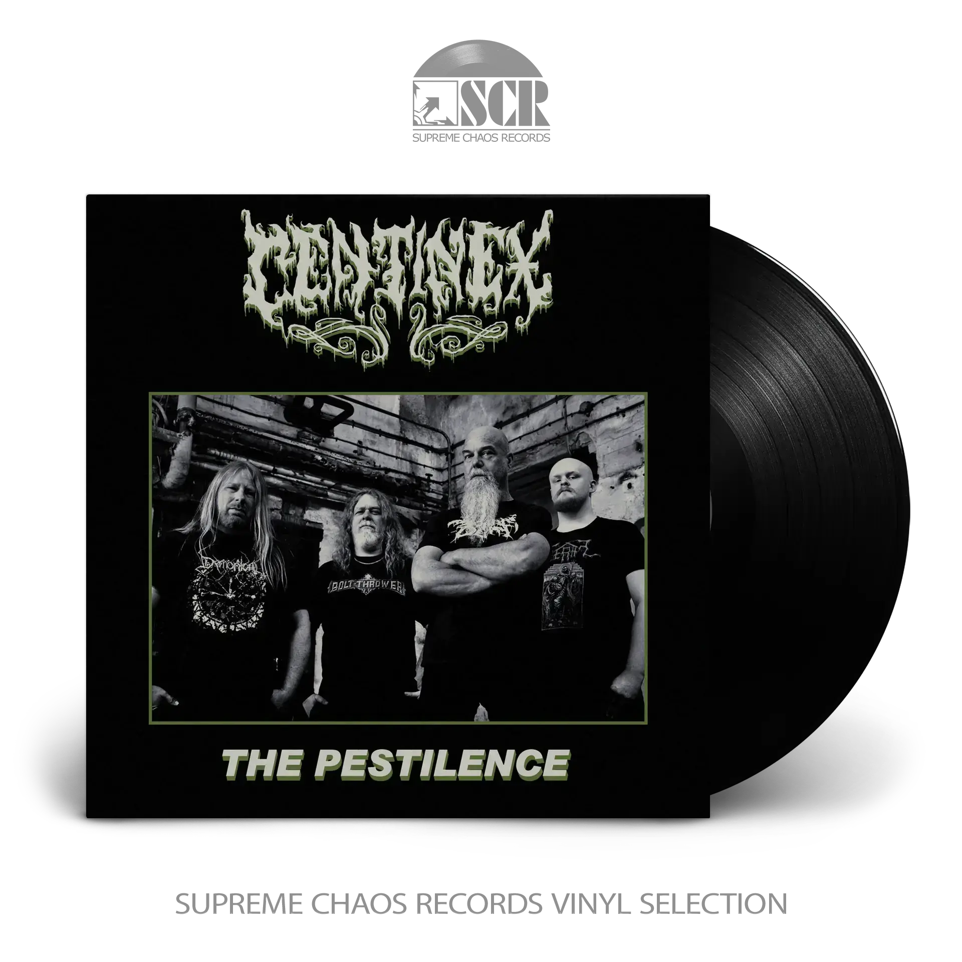 CENTINEX · The Pestilence | BLACK LP CENTINEX · The Pestilence | BLACK LP (Death Metal Vinyl)