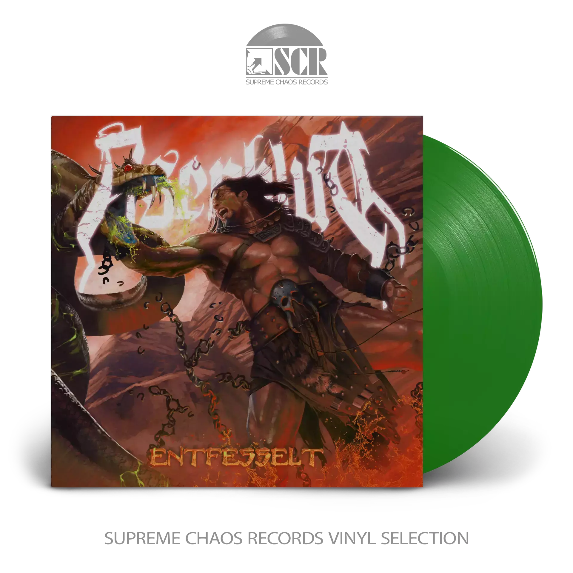 ASENBLUT · Entfesselt | GREEN LP (Viking Metal Vinyl)