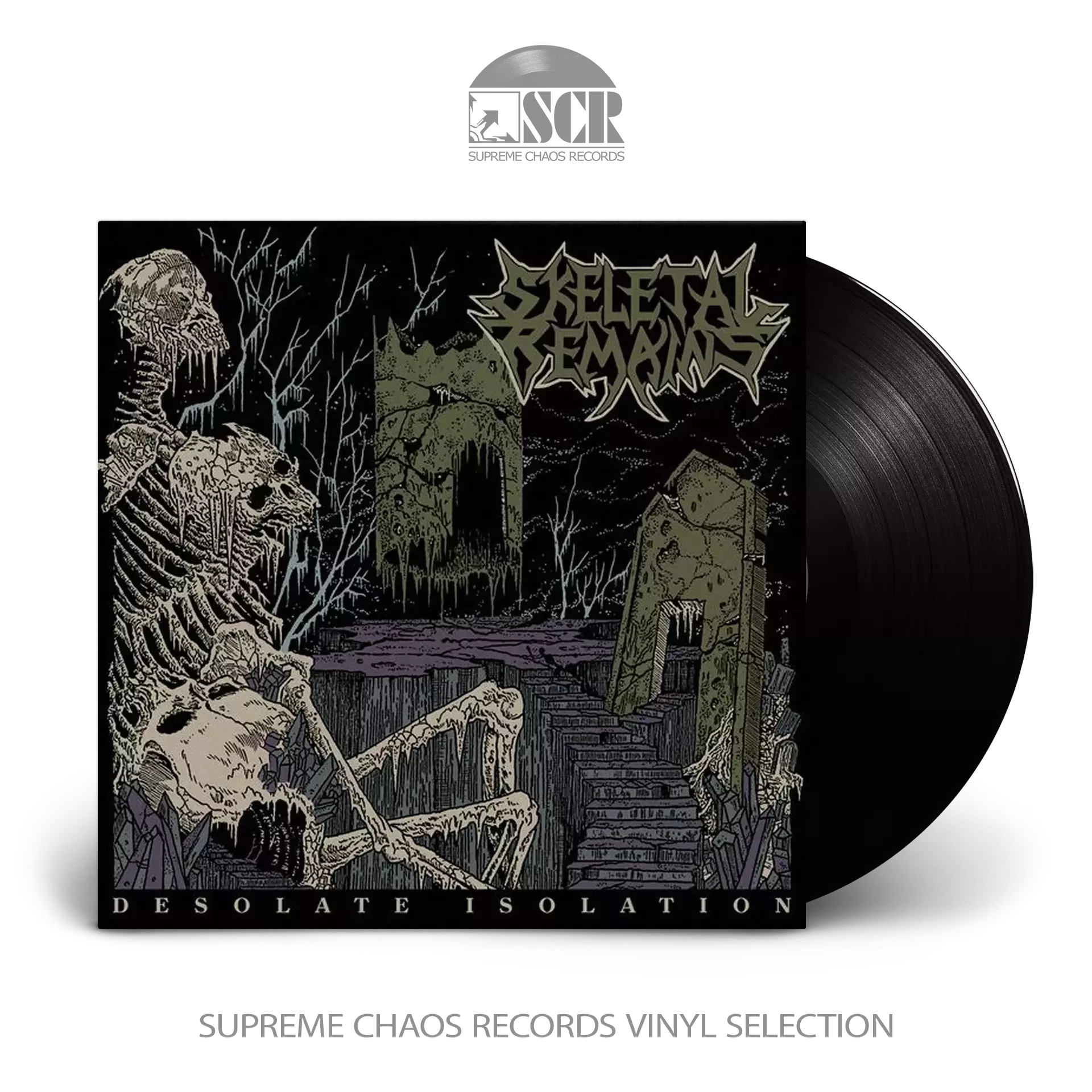 SKELETAL REMAINS · Desolate Isolation (10th Anniversary) | BLACK LP SKELETAL REMAINS · Desolate Isolation (10th Anniversary) | BLACK LP (Death Metal Vinyl)