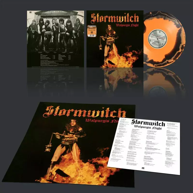 STORMWITCH - Walpurgis Night · ORANGE/BLACK MIXED LP (Power Metal Vinyl)