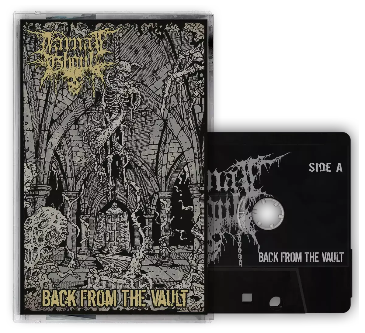 CARNAL GHOUL - Back From The Vault · BLACK TAPE