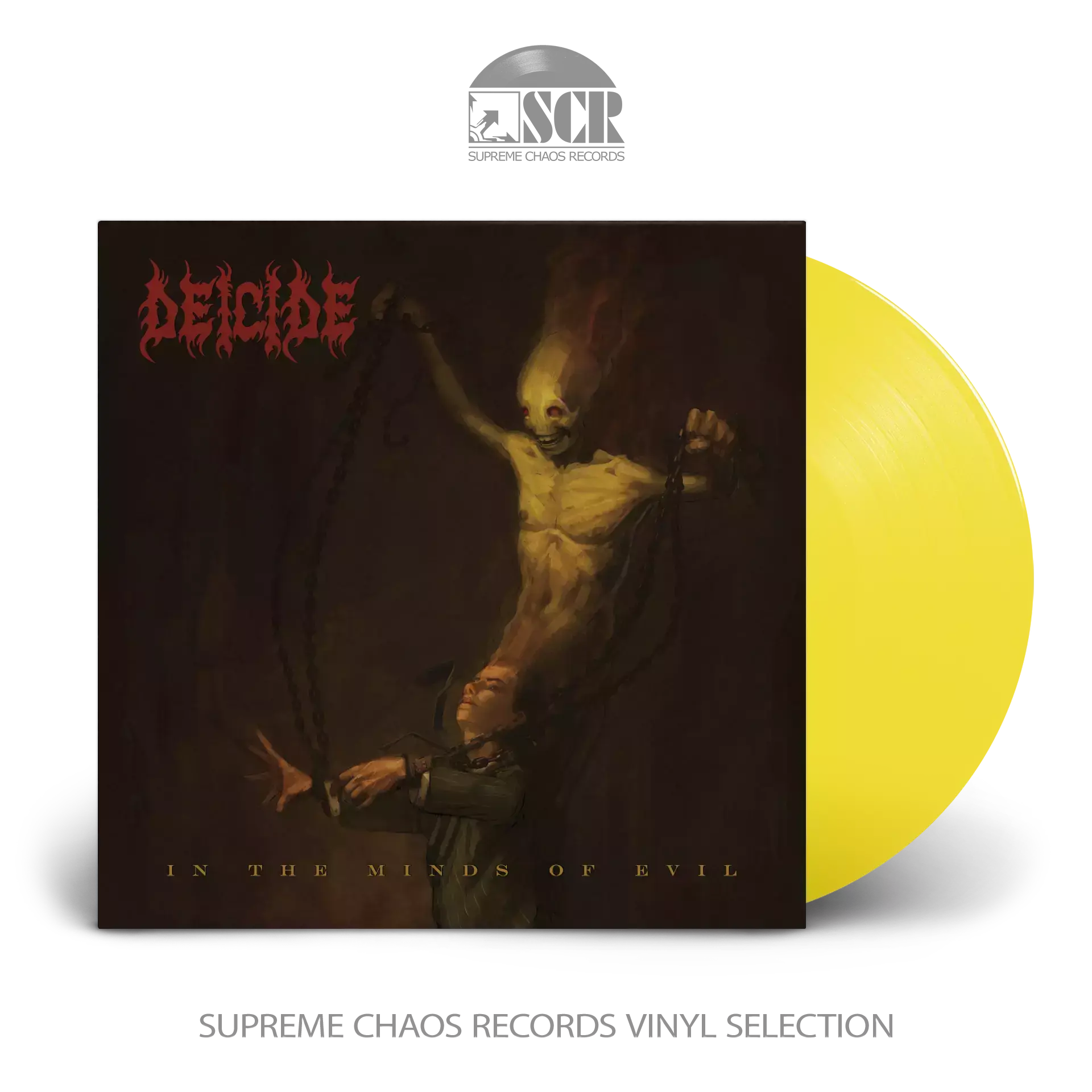 DEICIDE - In The Minds Of Evil (Re-Issue 2023) · TRANSPARENT SUN YELLOW LP