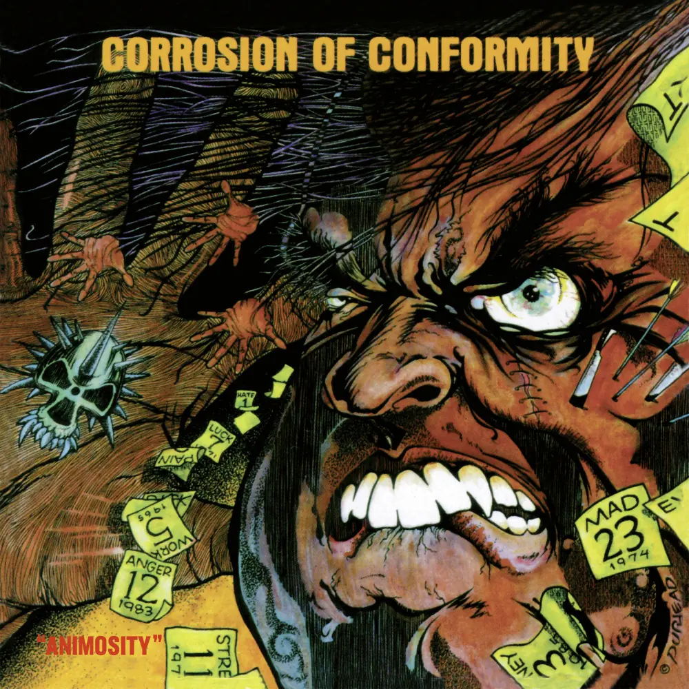 CORROSION OF CONFORMITY · Animosity | YELLOW/GREEN LP · Picture 1 CORROSION OF CONFORMITY · Animosity | YELLOW/GREEN LP (Thrash Metal Vinyl) · Picture 1