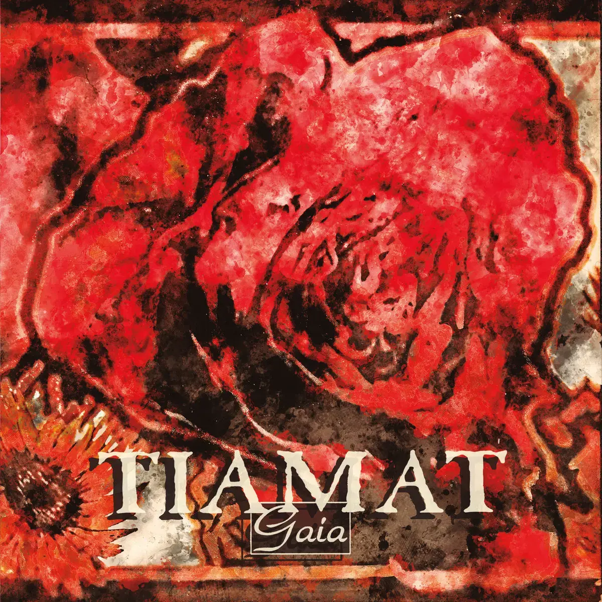 TIAMAT - Gaia · ORANGE MARBLE LP · Picture 1 TIAMAT - Gaia · ORANGE MARBLE LP (Gothic Metal Vinyl) · Picture 1