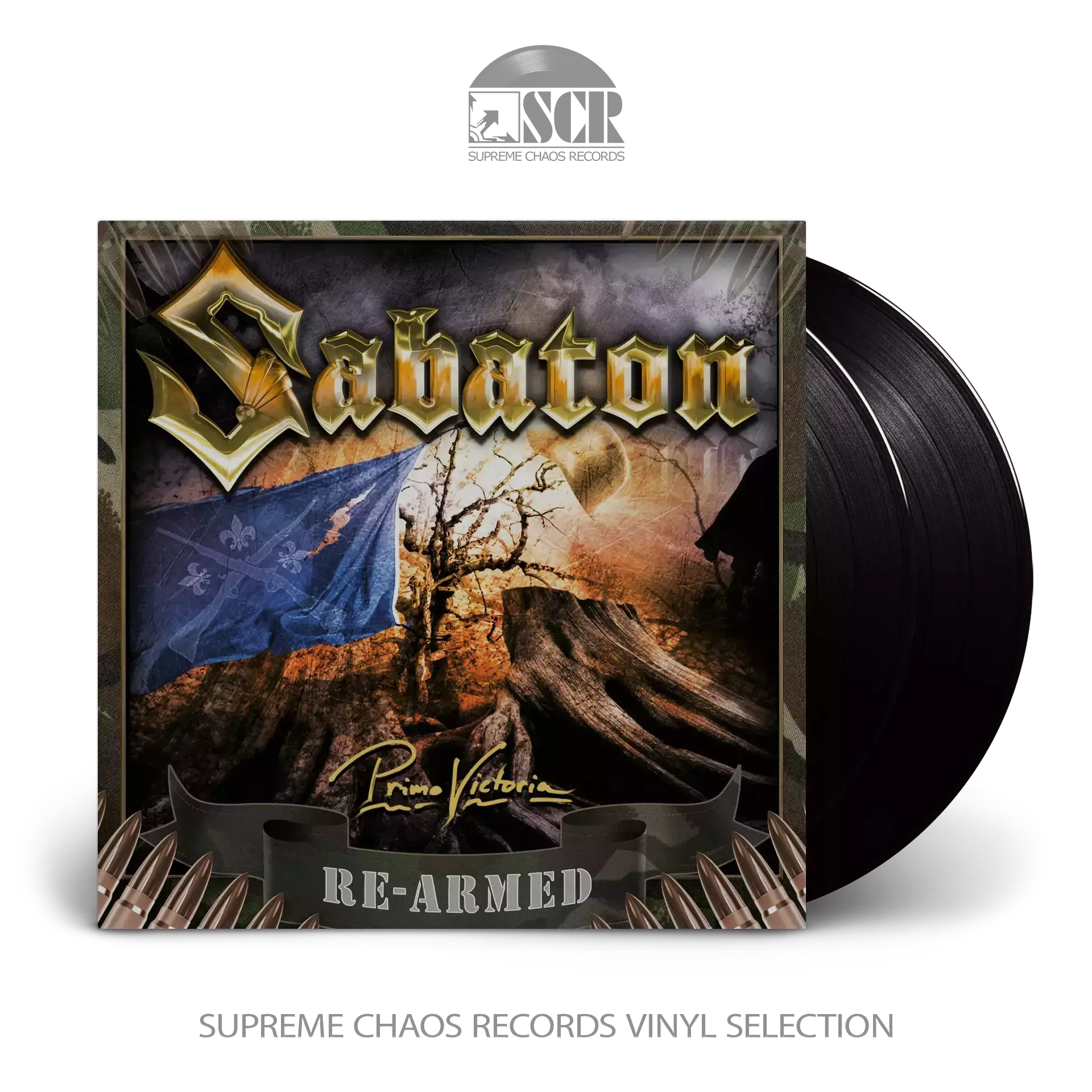 SABATON · Primo Victoria Re-Armed | BLACK 2LP SABATON · Primo Victoria Re-Armed | BLACK 2LP (Heavy Metal Vinyl)