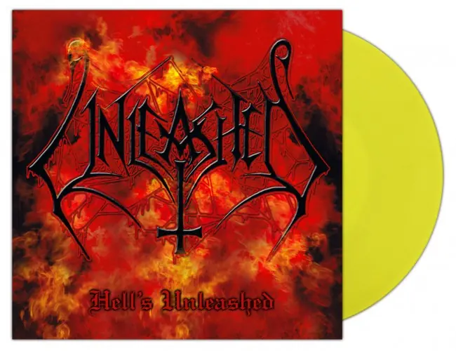 UNLEASHED - Hell's Unleashed · EMP YELLOW LP UNLEASHED - Hell's Unleashed · EMP YELLOW LP (Death Metal Vinyl)