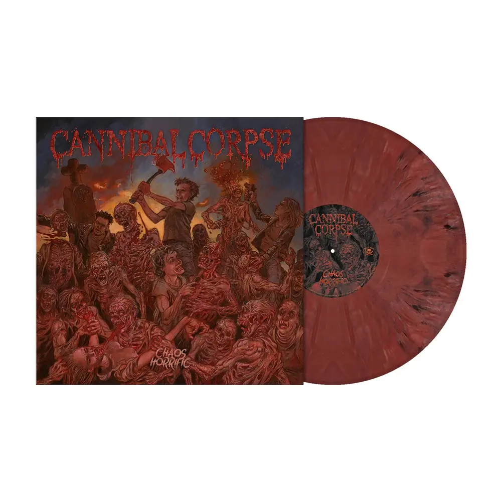 CANNIBAL CORPSE - Chaos Horrific · BURNED FLESH VINYL