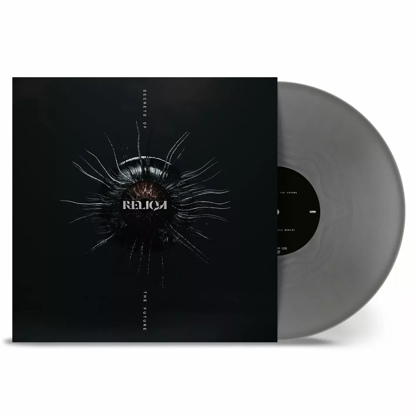 RELIQA - Secrets Of The Future · SILVER LP (Alternative Metal Vinyl)