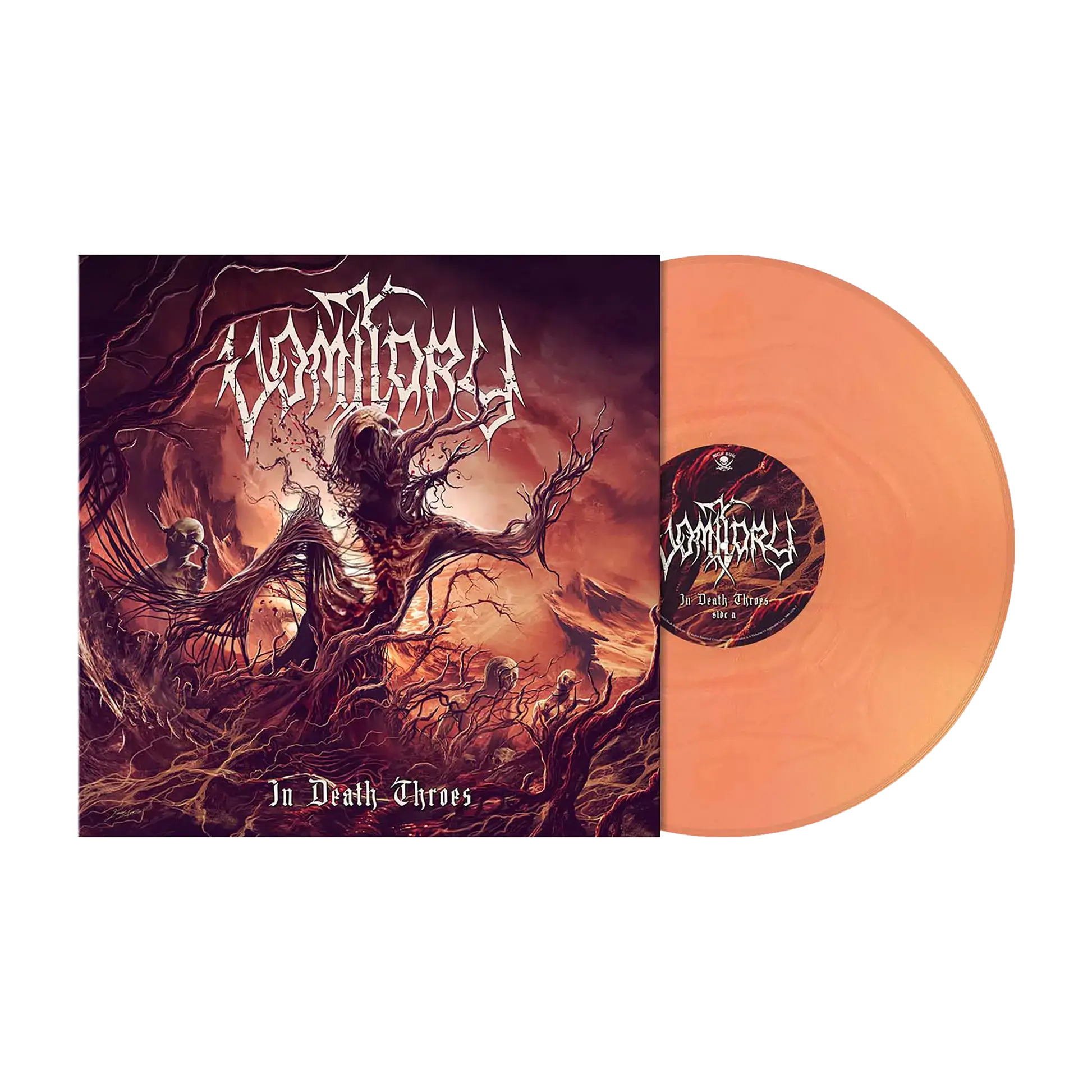 VOMITORY · In Death Throes | CORAL METALLIC MARBLED LP (Death Metal Vinyl)