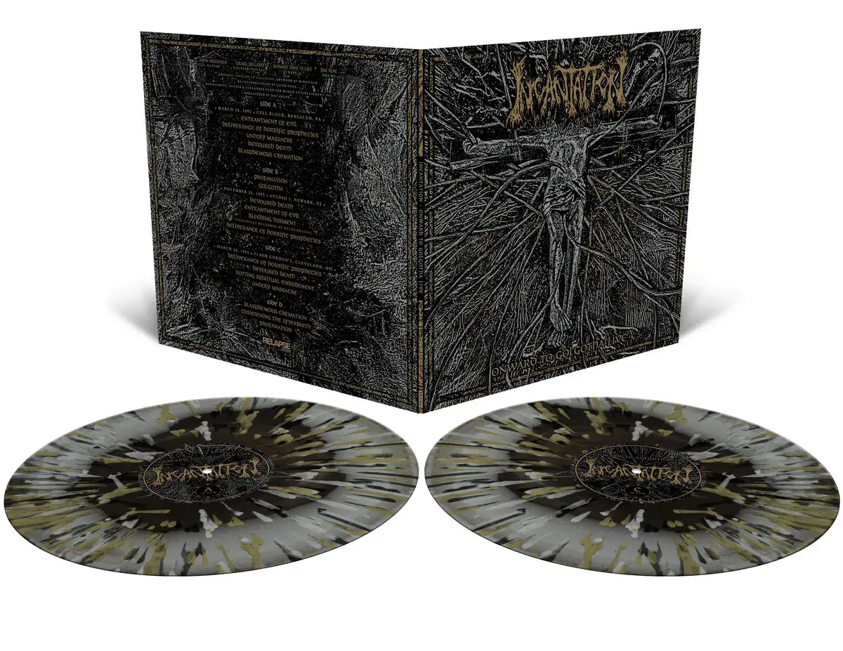INCANTATION - Onward To Golgotha Live · SPLATTER 2LP (Death Metal Vinyl)