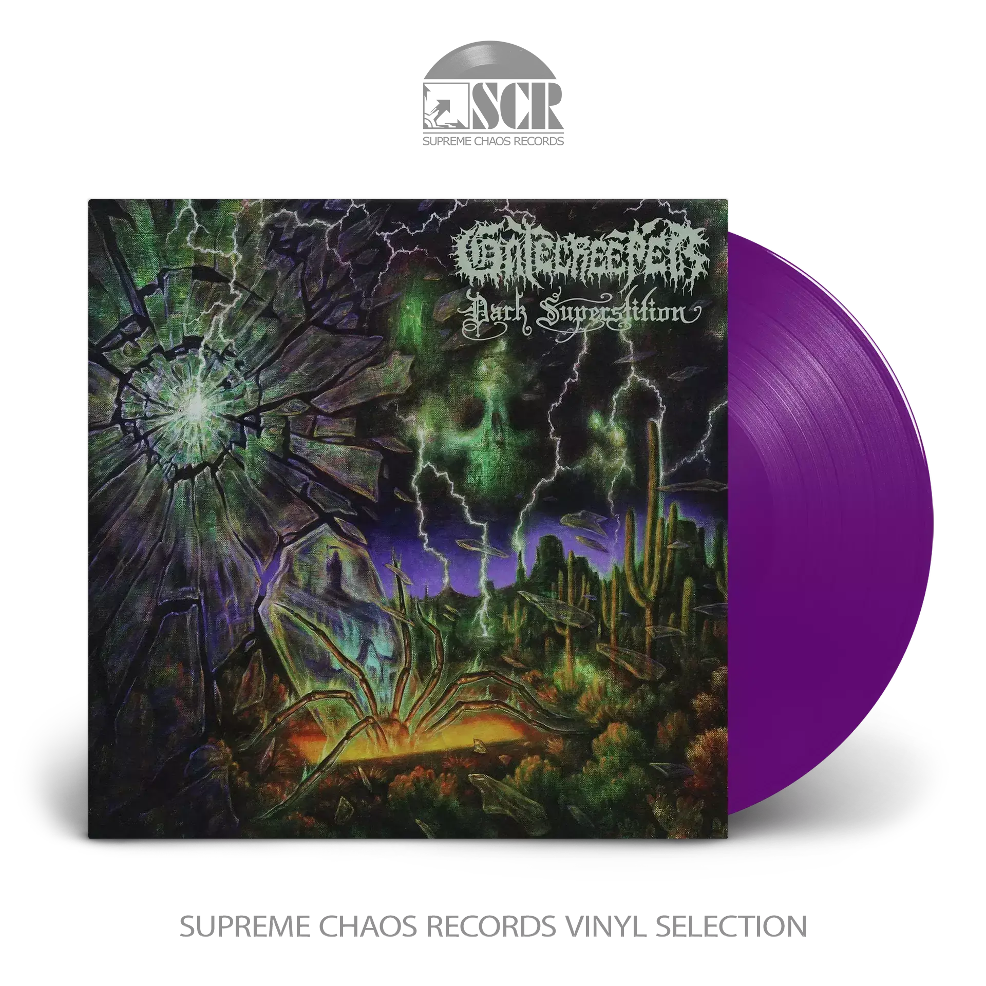 GATECREEPER - Dark Superstition · PURPLE LP GATECREEPER - Dark Superstition · PURPLE LP (Death Metal Vinyl)