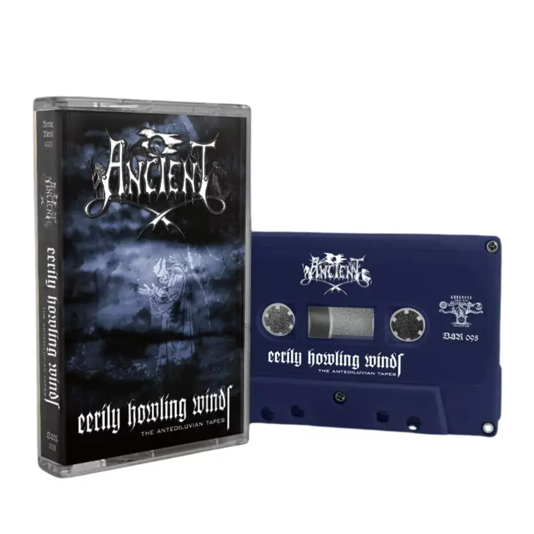 ANCIENT (NOR) - Eerily Howling Winds - The Antediluvian Tapes · BLUE TAPE ANCIENT (NOR) - Eerily Howling Winds - The Antediluvian Tapes · BLUE TAPE (Black Metal Tapes)