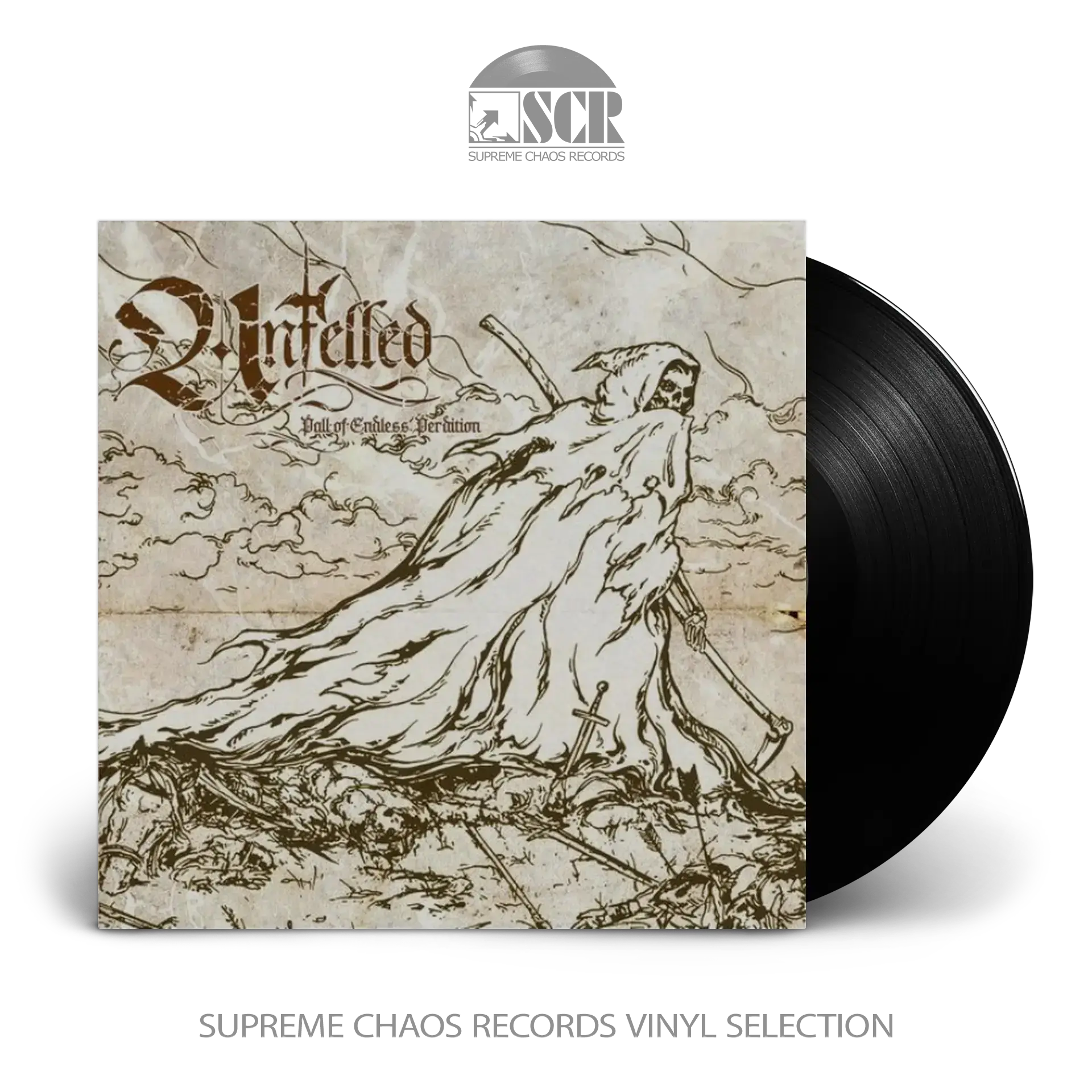 UNFELLED - Pall of Endless Perdition · BLACK LP UNFELLED - Pall of Endless Perdition · BLACK LP (Black Metal Vinyl)