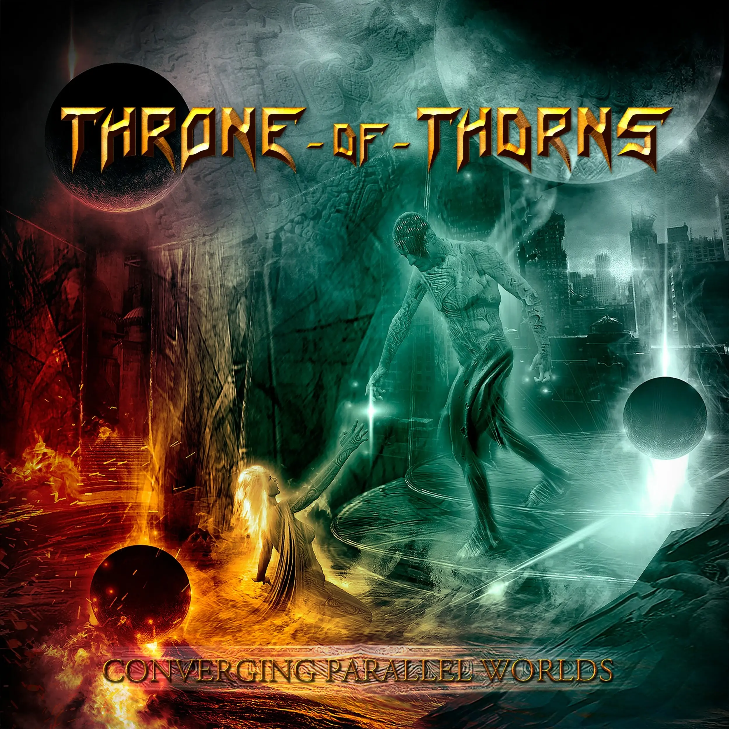 THRONE OF THORNS - Converging Parallel Worlds · DIGIPAK CD (Progressive Metal CDs)