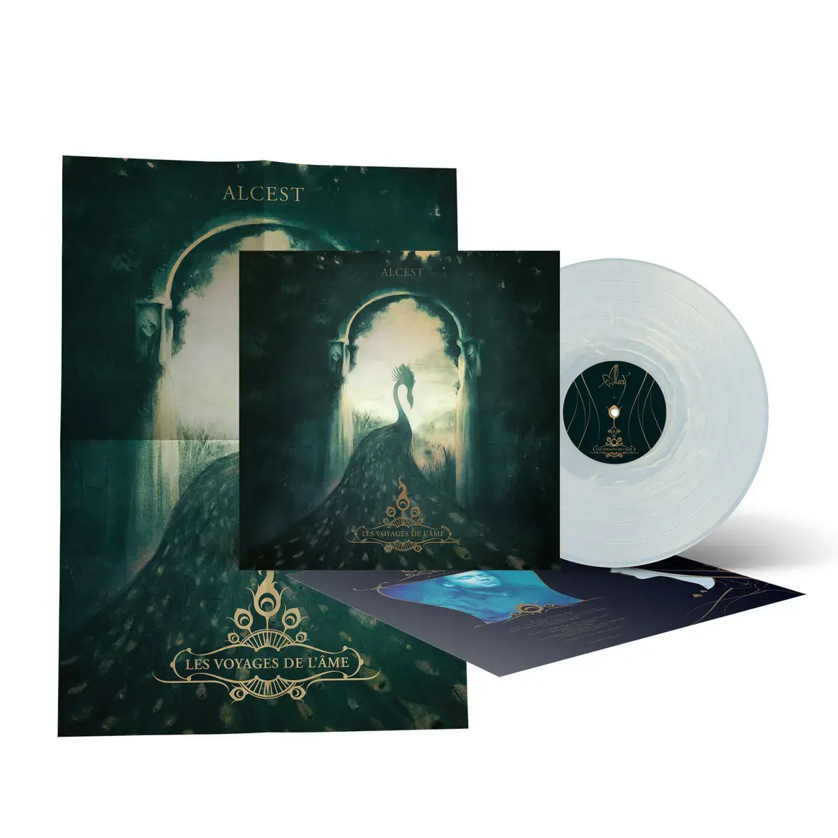 ALCEST - Les Voyages De L'Âme · SUNRISE PEARL LP ALCEST - Les Voyages De L'Âme · SUNRISE PEARL LP (Post Black Metal/Progressive Rock/Alternative Rock Vinyl)