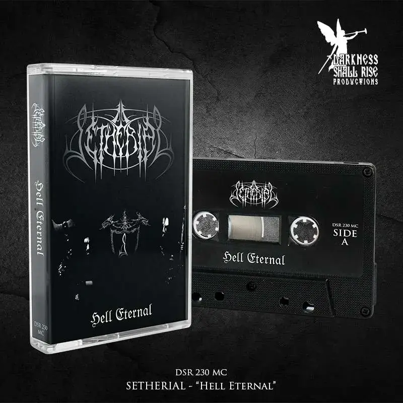 SETHERIAL - Hell Eternal · BLACK TAPE SETHERIAL - Hell Eternal · BLACK TAPE (Black Metal Tapes)