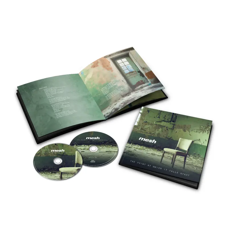 MESH - The Point At Which It Falls Apart · 2CD HARDCOVER ARTBOOK