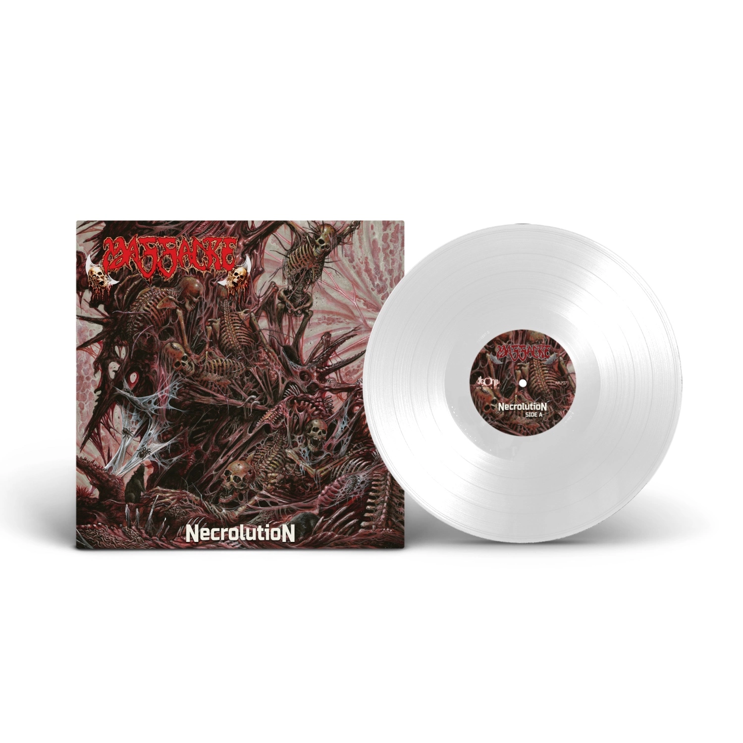 MASSACRE - Necrolution [WHITE LP]