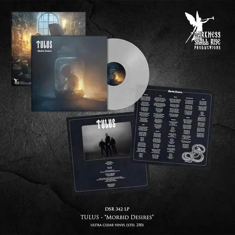 TULUS · Morbid Desires | ULTRA CLEAR LP · Picture 2 TULUS · Morbid Desires | ULTRA CLEAR LP (Black Metal Vinyl) · Picture 2