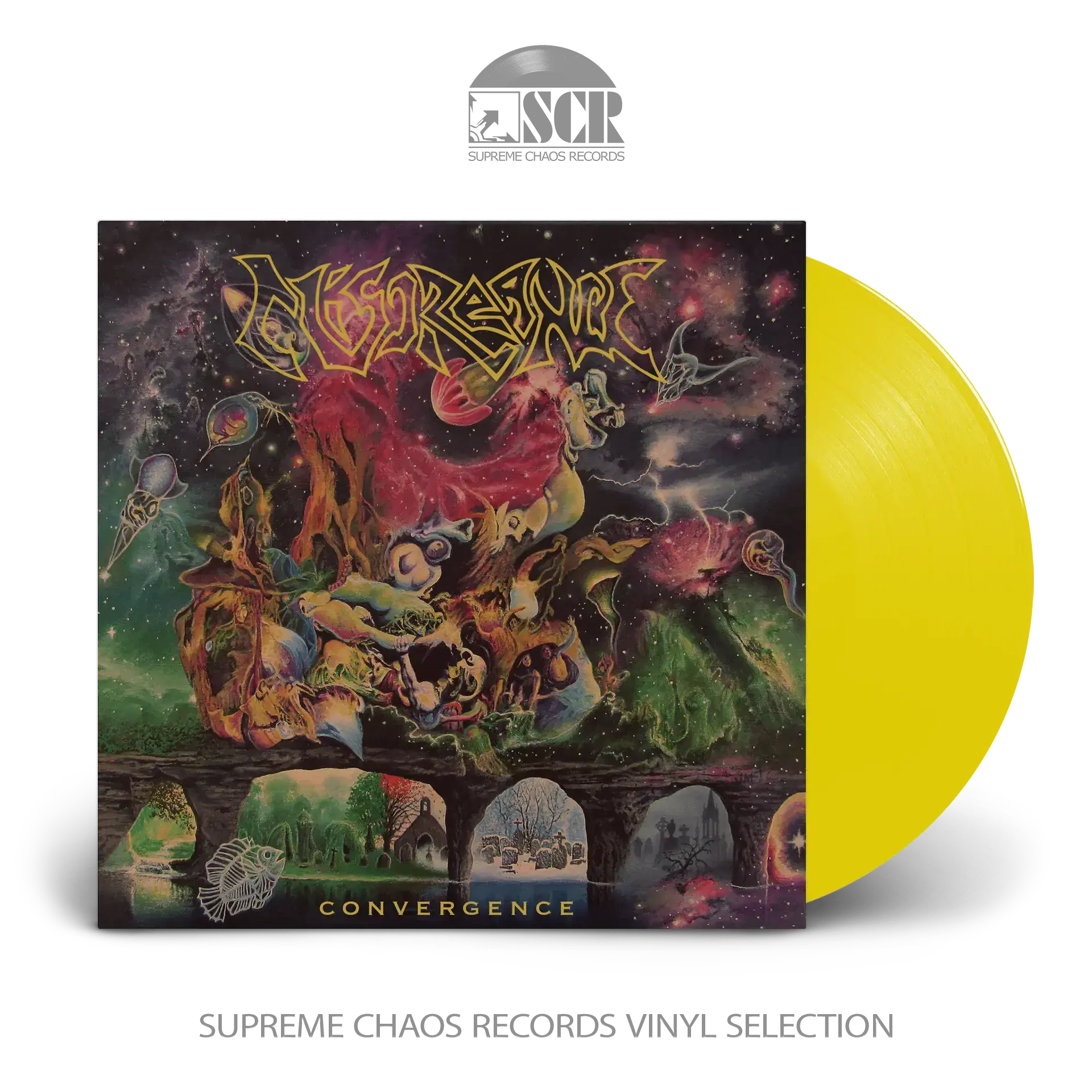 MISCREANCE · Convergence | YELLOW LP MISCREANCE · Convergence | YELLOW LP (Death Metal Vinyl)