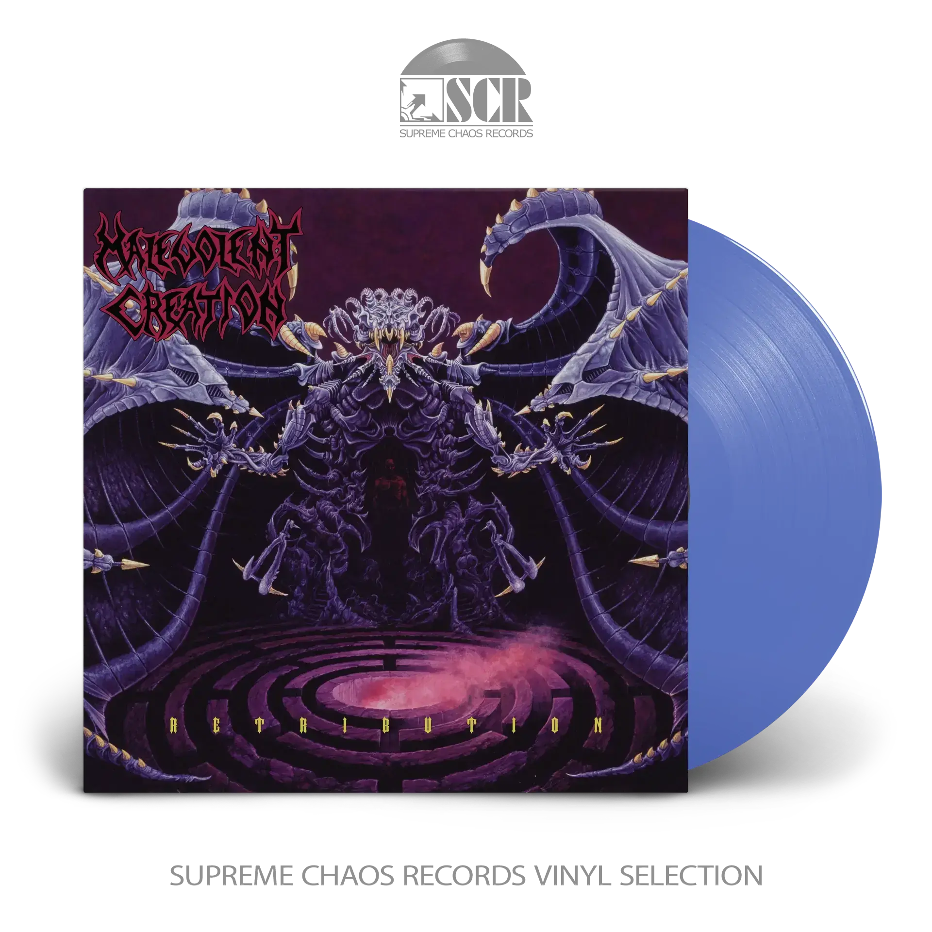 MALEVOLENT CREATION - Retribution · TRANSPARENT BLUE LP MALEVOLENT CREATION - Retribution · TRANSPARENT BLUE LP (Death Metal Vinyl)
