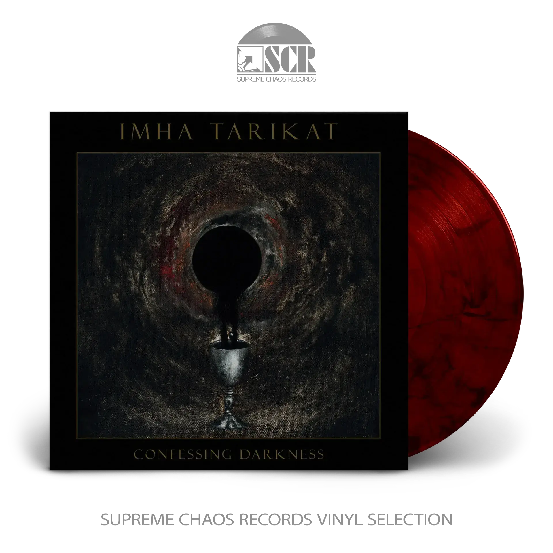 IMHA TARIKAT - Confessing Darkness · RED/BLACK LP IMHA TARIKAT - Confessing Darkness · RED/BLACK LP (Black Metal Vinyl)